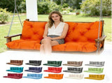 Swing Cushions 2-3 Seater Replacement Waterproof Bench Cushion 47.2x39.4x3.94in-120x100x10cm 37642525