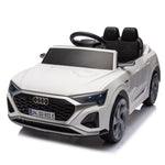 ZUN 12V Kids Ride On Electric Car w/Parents Remote Control,Licensed Audi SQ8 for Kids,Dual W1396P143148