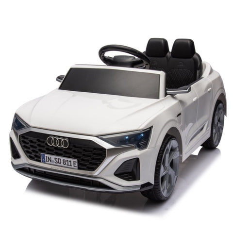 ZUN 12V Kids Ride On Electric Car w/Parents Remote Control,Licensed Audi SQ8 for Kids,Dual W1578P213380