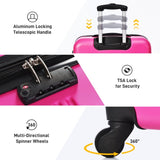 Hardshell Luggage Sets 2Pcs Bag Spinner Suitcase with TSA Lock Lightweight 20" 28" PP309434AAH
