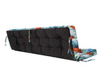 Outdoor Swing Cushions 70 Inch, Waterproof 4" Thick Porch Swing Cushion Replacement with Backrest 70429661