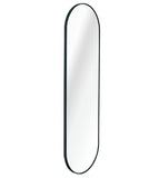 Black 63 x 20IN Pill Shaped Full Lenghth Mirror or Bathroom mirror W2203P230581
