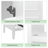 20" Bathroom Vanity with Sink, Bathroom Cabinet with A Door, Door Shelf Storage and Adiustable Foot N725P192821K