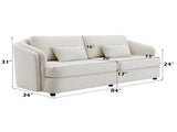 Mariko Beige Linen Sofa w/2 Pillows B2758P511589