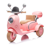 12V Two-seater Kids Ride On Level Up Electric Motorcycle,2wd,Three-wheel Toy W1578P268012