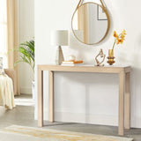46 inch Pinewood Table, Console Table Entrance Table, Narrow Sofa Table for Living Room 65036131