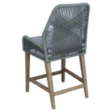 Grey and Weathered Wash Counter Height Stools B062P149100