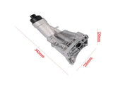 Aluminum Engine Oil Cooler Filter Housing w/Gasket 11428596283 Replacement for BMW 230i 330i 330e 13462723