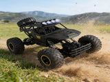 2026 2 Batteries 112 Rock Crawler Rechargeable Off Road Truck 4WD , Metal Shell LED Headlights RC 66571199