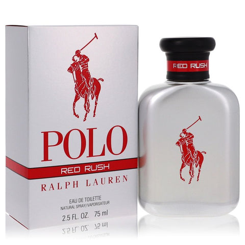 Polo Red Rush by Ralph Lauren Eau De Toilette Spray 2.5 oz for Men FX-545153
