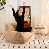 Bean Bag Chair, Comfy Bean Bag Sofa with Back Support, Faux Fur Bean Bag Chair for Adults, Stuffed W2510P279111