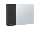 Harbor Medicine Double Door Cabinet,Four Interior Shelves, Black Wengue B097P474280