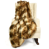 Luxurious Faux Fur Blanket - 2-Side Design , Soft & Warm, Ideal 27997775