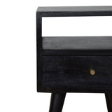 Mini Ash Black Bedside B182P166522