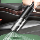 Home Car Vacuum Cleaner, 120W 12000Pa Rechargeable Handheld Wired Charging Multi-function Cleaning 20862855
