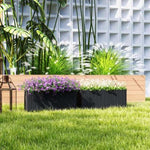 ZUN Garden Bed、 Galvanized Planter 56953602