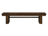 Transitional Walnut Finish Wooden Bench 1pc Casual Contemporary Dining Furniture B01156181