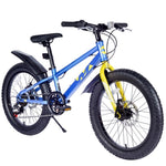 ZUN 20 Inch Kids Bicycles , Fat Tire Mountain Bike for Boys and Girls Age 5 + Years ,Dual-Disc W1019P203874