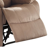 Brown Recliner with Pillow Top Arm B062P215450