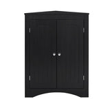 sideboard cabinet,corner cabinet,Bathroom Floor Corner Cabinet with Doors and Shelves, Kitchen, W1781108565