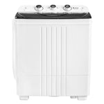 ZUN Twin Tub with Built-in Drain Pump XPB45-428S 20Lbs Semi-automatic Twin Tube Washing Machine for 00898133