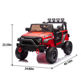 ZUN 24V Kids Ride On Car W/Parents Remote Control,400W Motor,Four Wheel Suspension,Adjustable W1578P208319