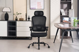 ZUN Ergonomic Mesh Office Chair, High Back Desk Chair with 3D Armrests, Up&Down Lumbar Support, Swivel W1622P196280