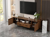 78-Inch TV Stand for TVs up to 85-Inch, Media Console with 2 Drawers, Soft-Closing Hinges and N710P510683P