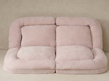 Convertible Fold-Out Single Sofa Bed,Pink,the Right Part of the Complete Product. W244P289259