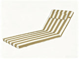 Outdoor Chaise Lounge Cushion, 72 in. x 21 in. x 3 in. Waterproof Fade-Resistant Patio Chair Pad for 00179400