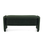 ZUN Elegant Long - shaped Storage Ottoman Bench of boucle material with Simple and Grand Design, Dark N769P227979M