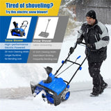 20" Electric Snow Blower - 15Amp Motor, 10" Depth & 30ft Throw Distance, 180&deg Discharge Chute 40415324