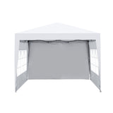 ZUN Outdoor 10x 10Ft Pop Up Gazebo Canopy Tent Removable Sidewall with Zipper,2pcs Sidewall with W419P147517