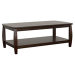 ZUN Cappuccino Rectangular Coffee Table B062P153620