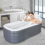 Inflatable Bathtub for Adults with Zip Cover, Family Spa, Relaxation 53910181