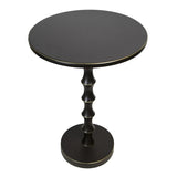 Bora 26.75" Contemporary Metal Accent Table in Oil Rubbed Bronze from Grandview Gallery by B202P223401