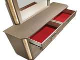 Medusa Dresser Made with Wood in Gold Finish B009139109