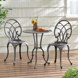CHARLESTON 3PC CAST BISTRO SET 50550.00COP