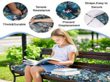 Outdoor Bench Cushion, 60 20 4 Inch, Tufted Waterproof Swing Cushion with Ties, for Patio Bench 89877957