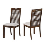 ZUN 2 Pieces Set Dining Side Chair Rustic Modern Farmhouse Design Retro Design Easy to Assembly W2537P214550