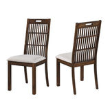 ZUN 2 Pieces Set Dining Side Chair Rustic Modern Farmhouse Design Retro Design Easy to Assembly W2537P214550