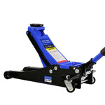 ZUN Hydraulic Low Profile and Steel Racing Floor Jack 3 Ton Capacity, with Dual Piston Quick 38087486