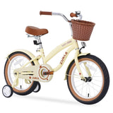 Multiple Colors,Girls Bike for 4-7Years Old Kids,16 inch wheel , Training Wheels Included W1019P179146