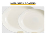19-Piece Cookware Set, 5 Pots and 2 Lids, Removable Handles, Non-Stick Aluminum Pots and Pans, 91408712