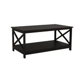 Coffee Table Oxford End Table-Black Color W28215275