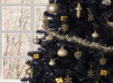 FCH 6ft 1050 Branches PVC Christmas Tree Black 35709404