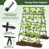 59" Outdoor garden grid with mesh 25409655