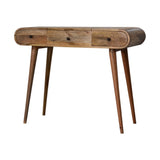 Oak-ish Round Dressing Table B182P166565