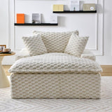 51 - inch Comfort - bearing Sofa Two Pillows and One Backrest, Suitable for Multiple Scenarios in W3371P326404