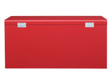 Steel maintenance tool cart cabinet 5 drawers with lock 330lb red 50283215